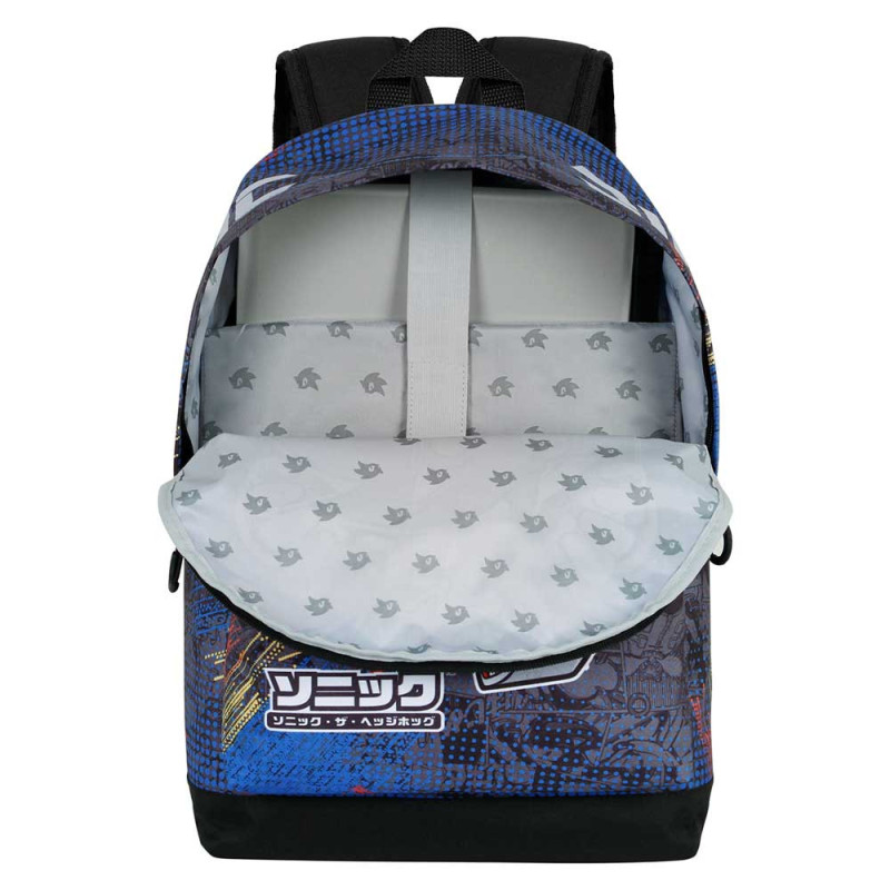 Mochila Sonic Sega Azul 05422 3