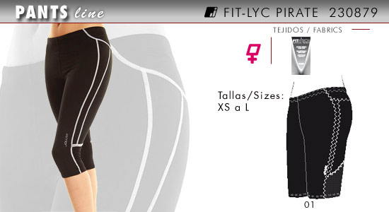 Pantalón pirata Running Fit LYC 230879