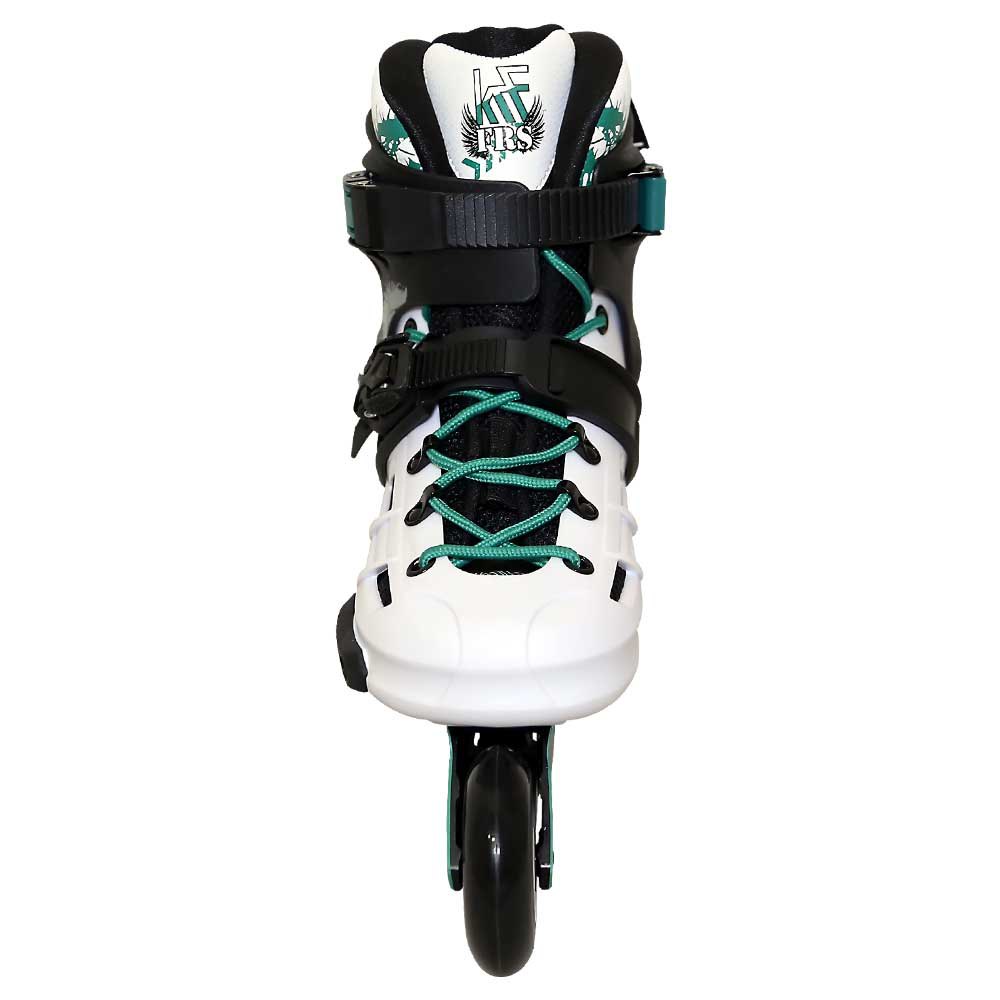 Krf Patines En Línea Freeskate Angel 4x80 blanco verde 4