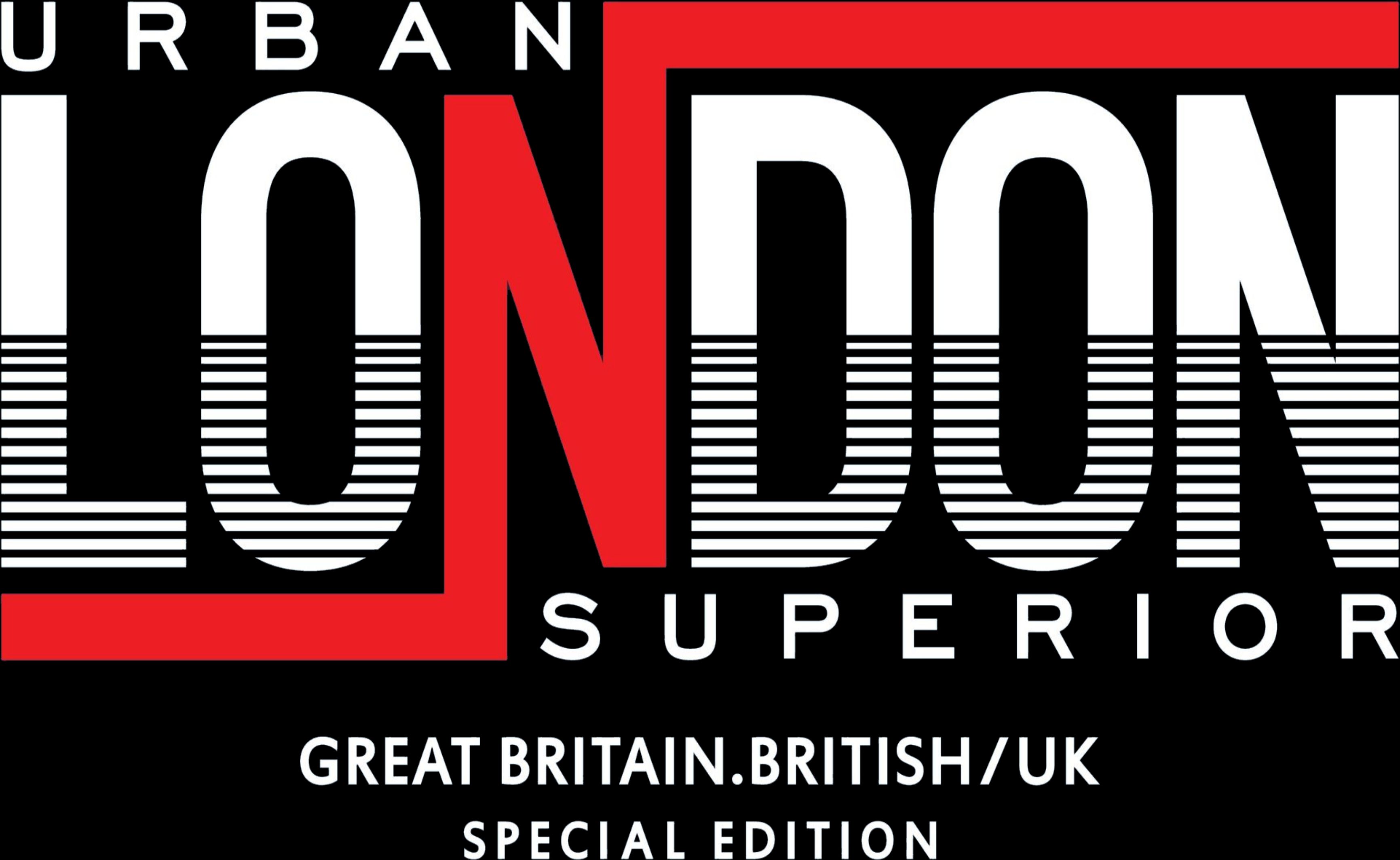 Sudadera con Capucha ECO Hoodie London única Brand color negro