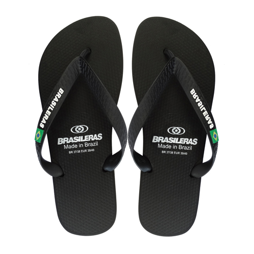 Chanclas Hombre Classic Negras Brasileras