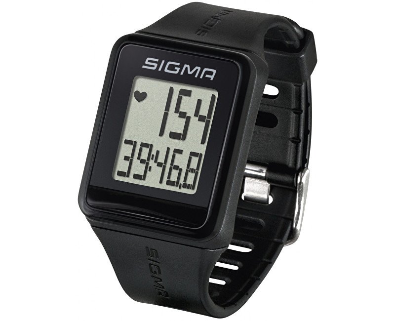 ID GO SIGMA Reloj deportivo con pulsómetro negro