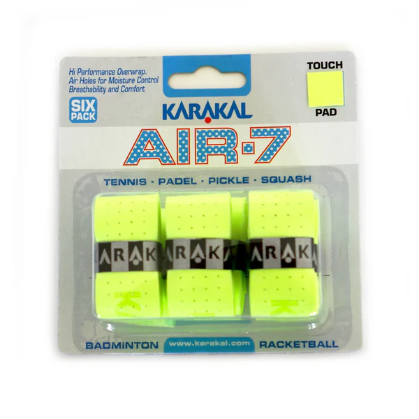Pack de 6 0vergrips Karakal Air-7. 4