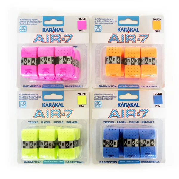 Pack de 6 0vergrips Karakal Air-7.